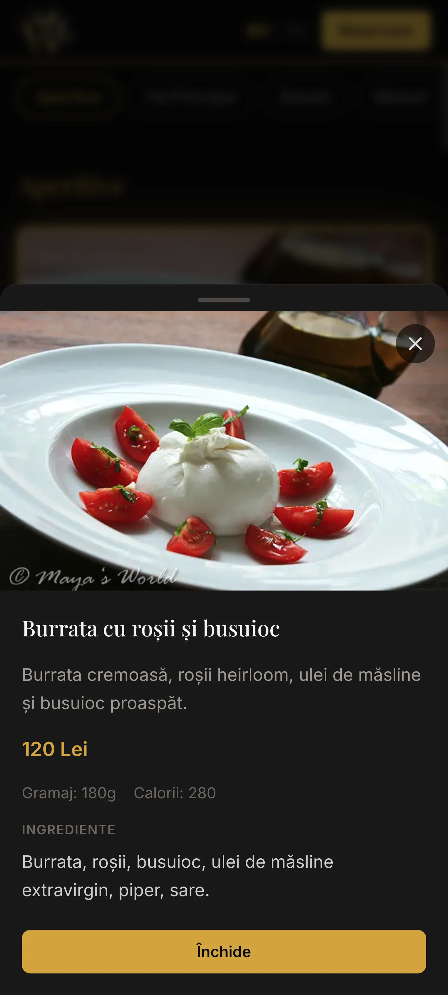 Creare Site Restaurant & Meniu Digital QR | Webora - Screenshot 4
