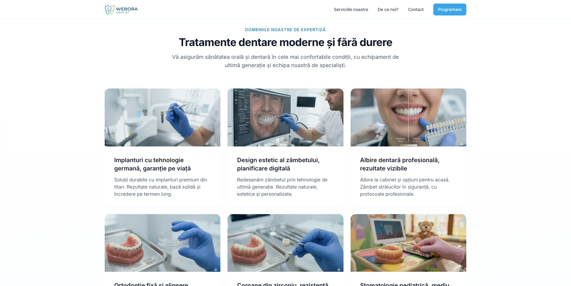 Создание сайта для стоматологии | Landing Page клиники - Screenshot 2