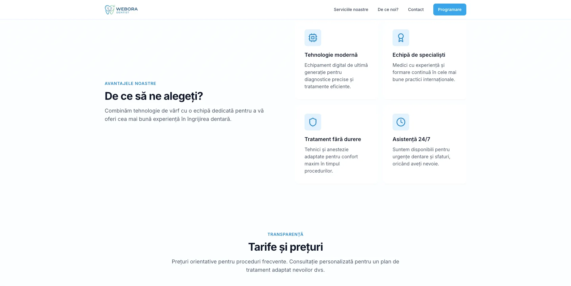 Создание сайта для стоматологии | Landing Page клиники - Screenshot 3